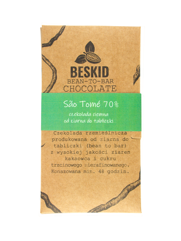 Czekolada ciemna 70% Sao Tome