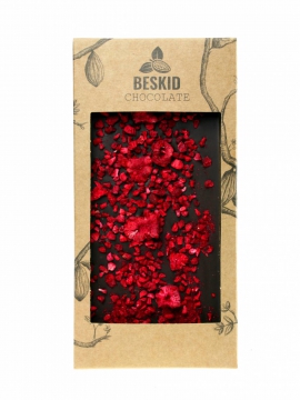 Czekolada ciemna z maliną i chili 100g