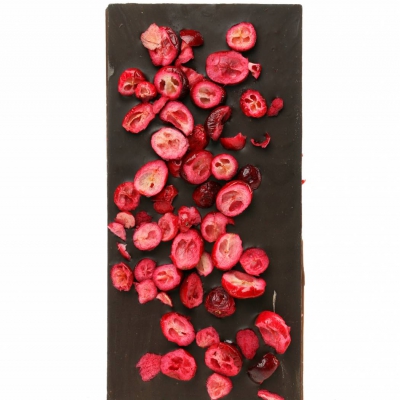 Czekolada ciemna z żurawiną 100g - foto 2