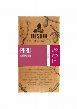 Czekolada Peru Satipo BIO 70% ciemna