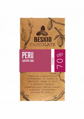 Czekolada Peru Satipo BIO 70% ciemna