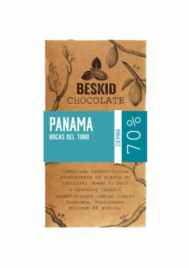 Czekolada Panama Bocas del Toro BIO 70% ciemna