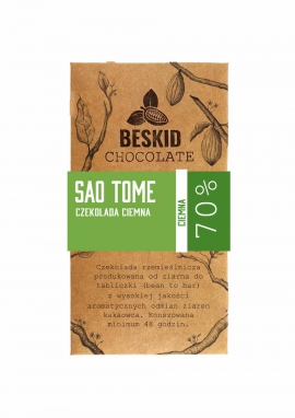 Czekolada Sao Tome 70% ciemna