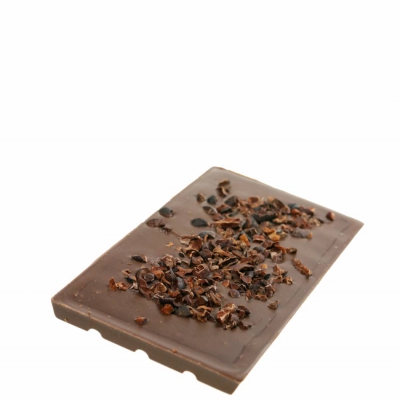 Czekolada mleczna z nibsami 100g - foto 3