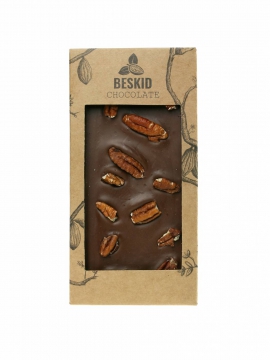 Czekolada mleczna z orzechami pekan 100g