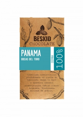 Czekolada Panama Bocas del Toro BIO 100% ciemna