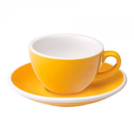 Egg Flat White 150 ml Yellow